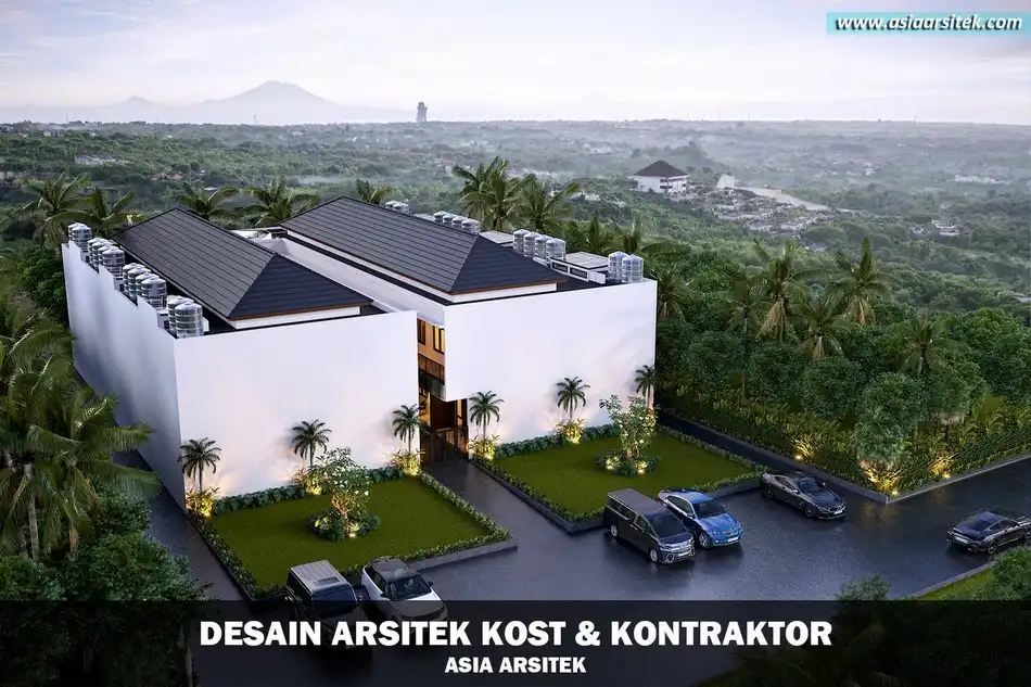 Desain Rumah Kost 2 Lantai Jatinegara