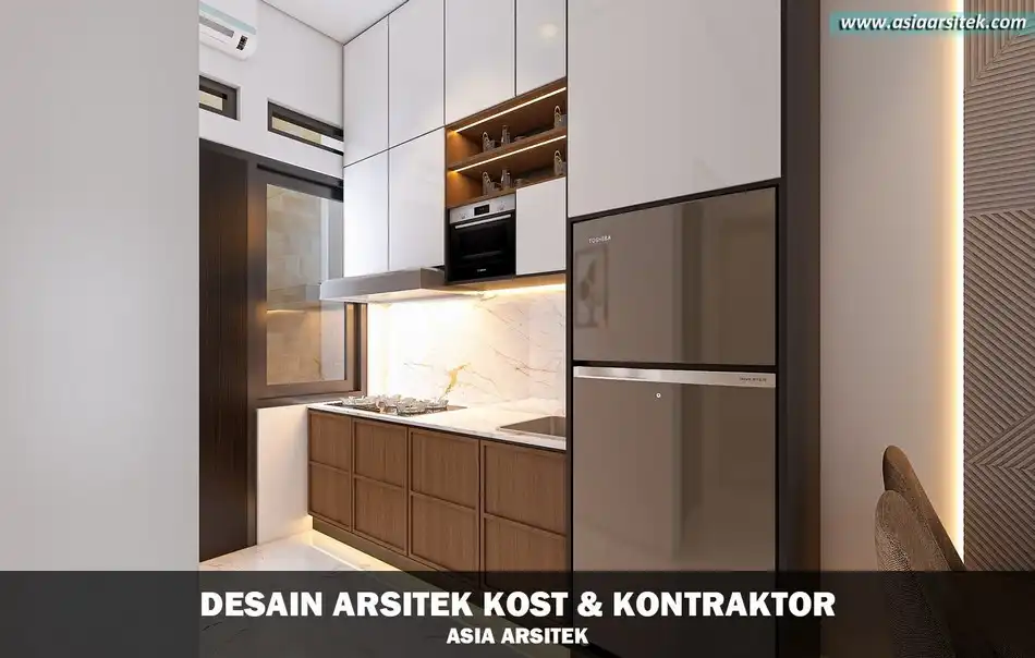 Desain Rumah Kost 2 Lantai Jatinegara