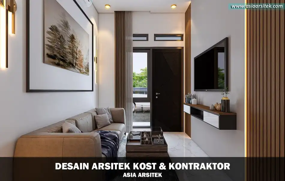 Desain Rumah Kost 2 Lantai Jatinegara