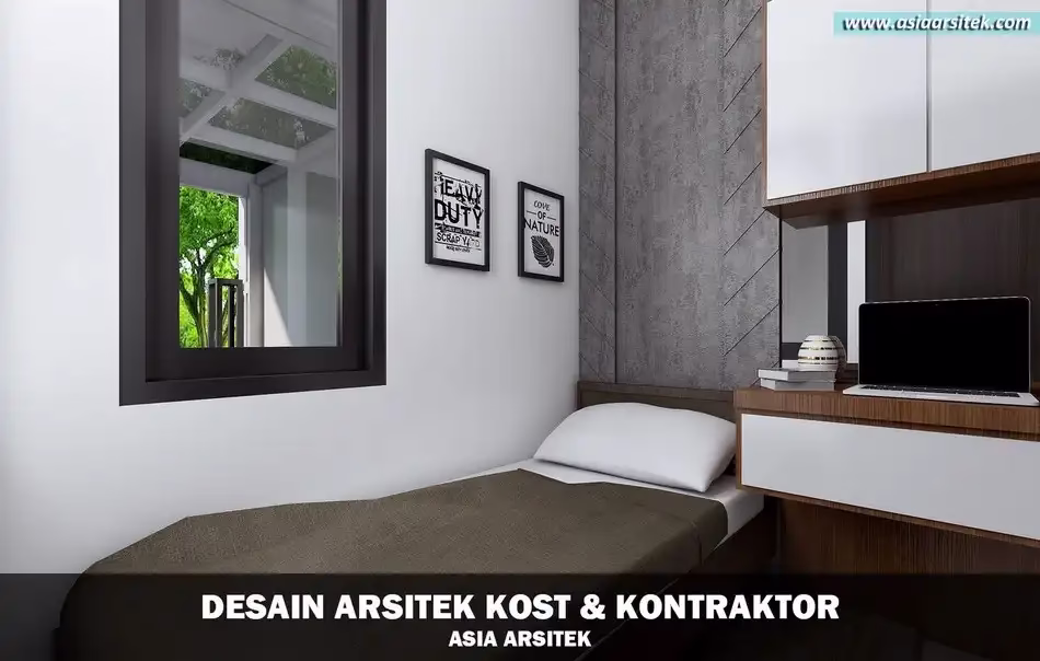 Desain Rumah Kost 3 Lantai Grogol