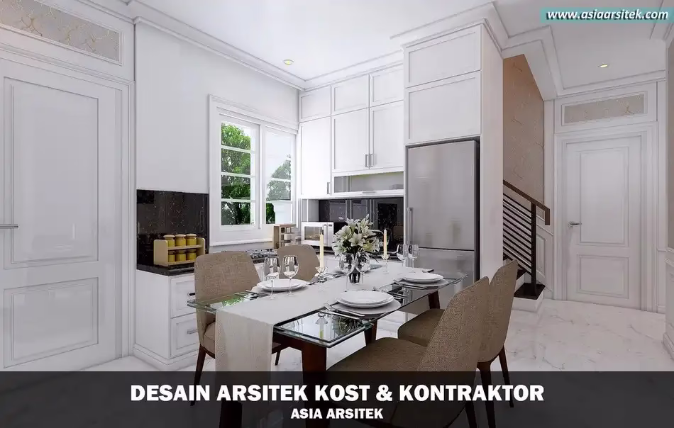 Desain Rumah Kost 3 Lantai Tangerang Selatan