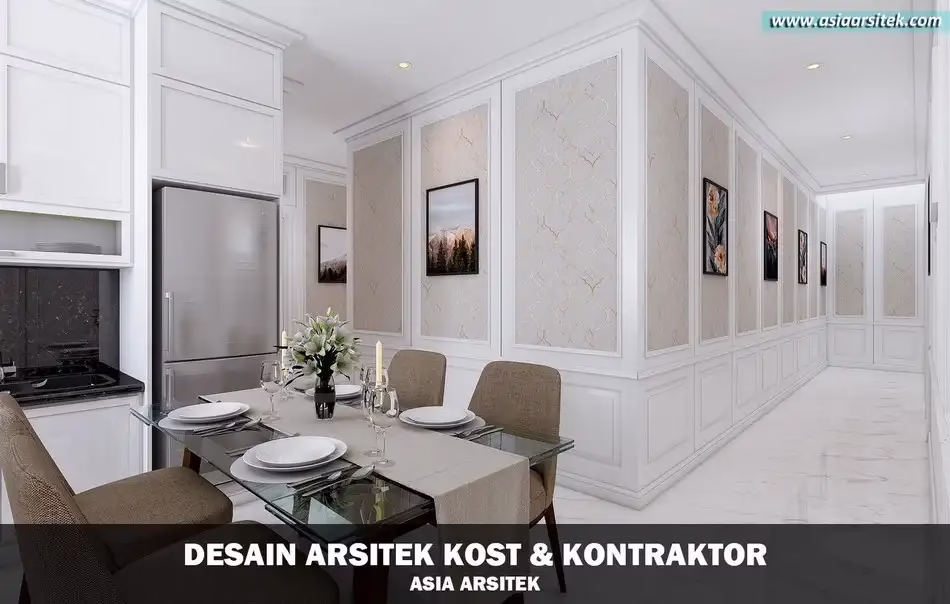 Desain Rumah Kost 3 Lantai Tangerang Selatan