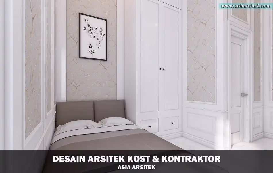 Desain Rumah Kost 3 Lantai Tangerang Selatan