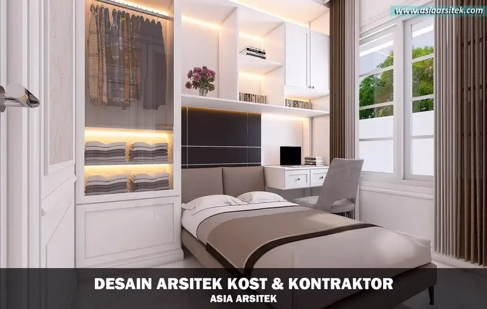 Desain Rumah Kost 3 Lantai Tangerang Selatan
