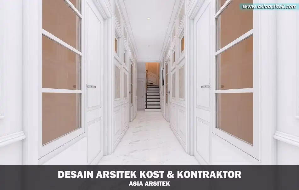 Desain Rumah Kost 3 Lantai Tangerang Selatan