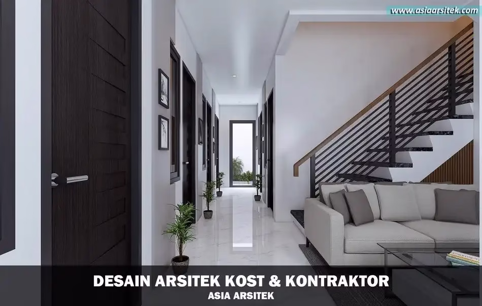 Desain Rumah Kost 3 Lantai di Grogol