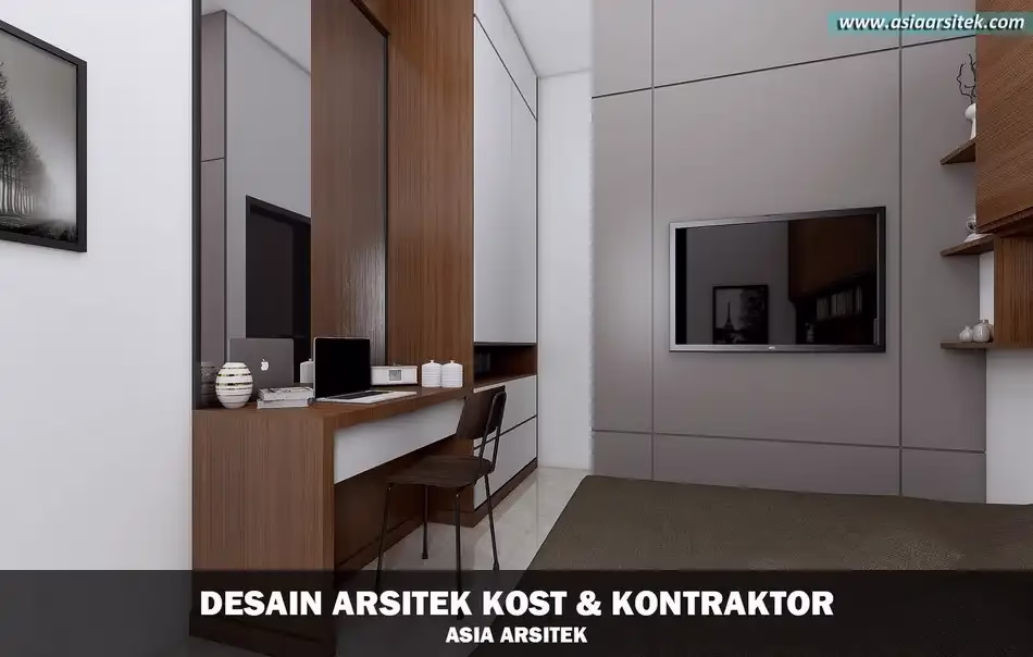 Desain Rumah Kost 4 Lantai Pademangan