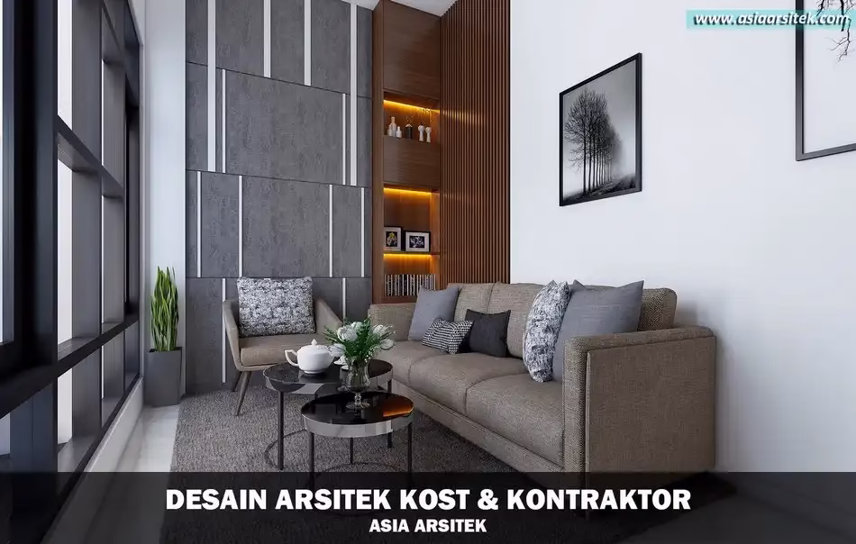 Desain Rumah Kost 4 Lantai Pademangan