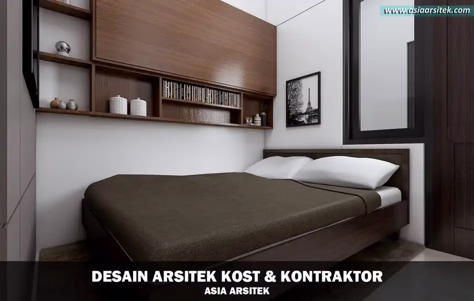 Desain Rumah Kost 4 Lantai Pademangan