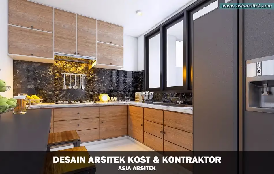 Desain Rumah Kost 4 Lantai Palmerah