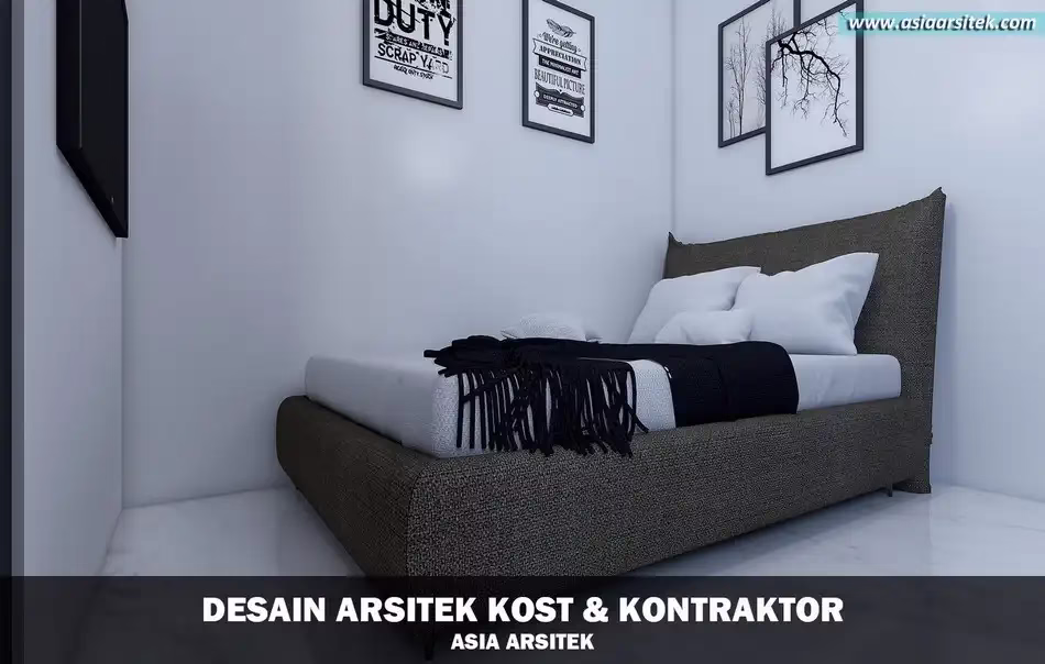 Desain Rumah Kost 4 Lantai Palmerah