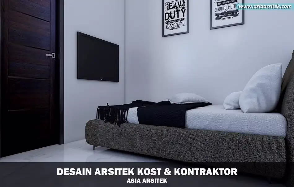 Desain Rumah Kost 4 Lantai Palmerah