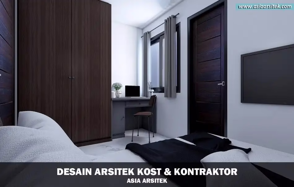 Desain Rumah Kost 4 Lantai Palmerah