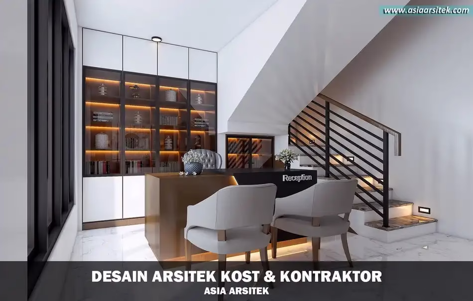 Desain Rumah Kost 4 Lantai di Depok