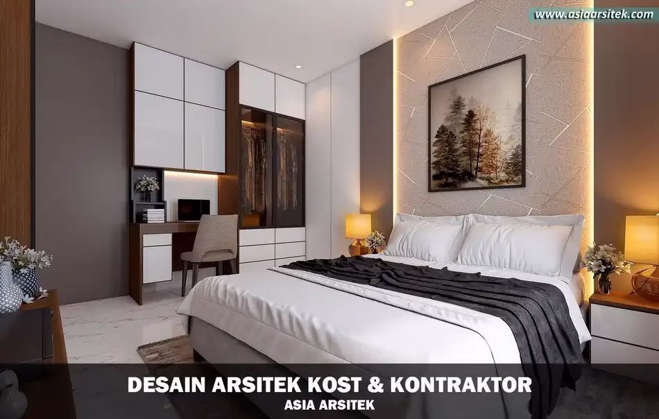 Desain Rumah Kost 4 Lantai di Depok