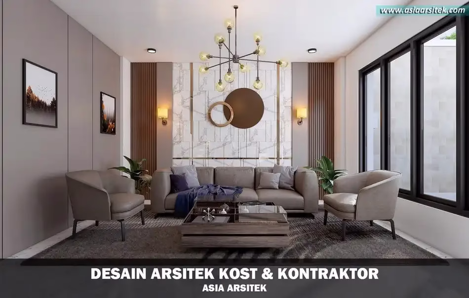 Desain Rumah Kost 4 Lantai di Depok