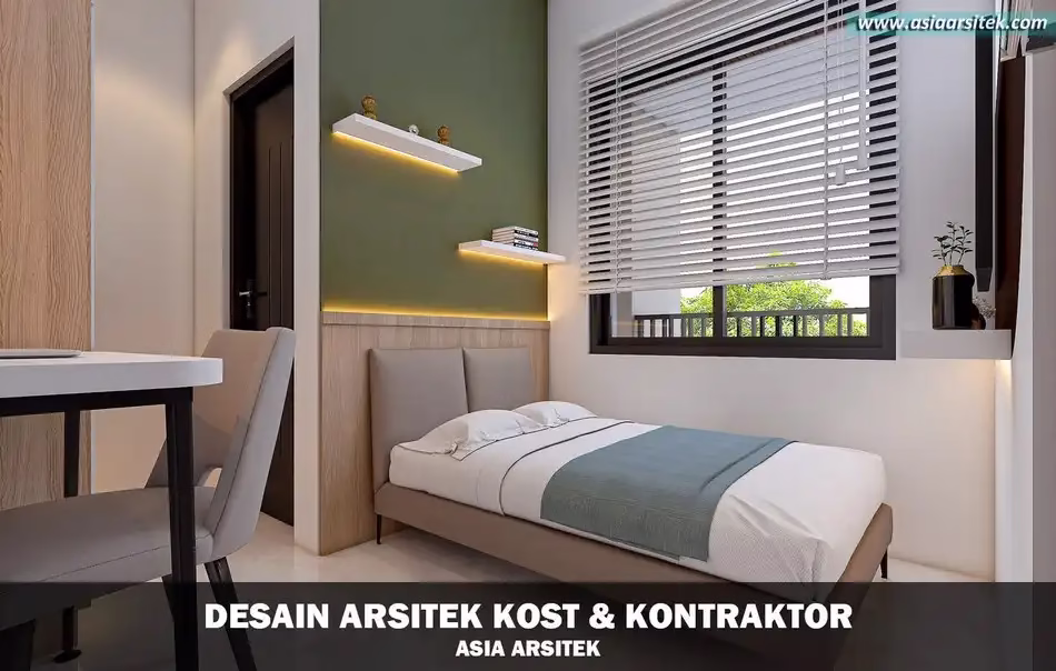 Desain Rumah Kost 5 Lantai Palmerah Jakarta Barat