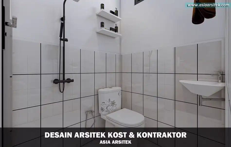 Desain Rumah Kost 5 Lantai Palmerah Jakarta Barat