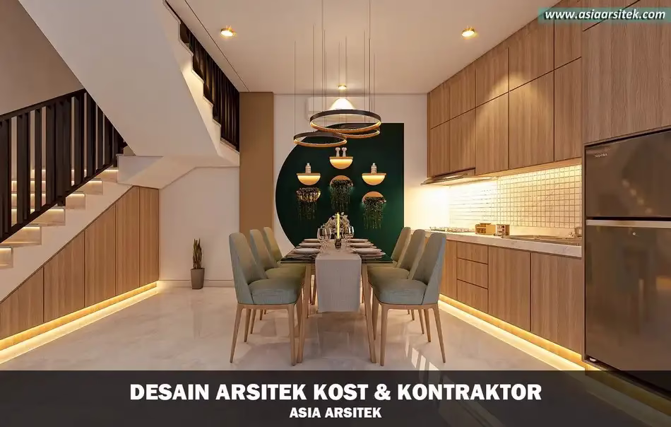 Desain Rumah Kost 5 Lantai di Palmerah Jakarta Barat