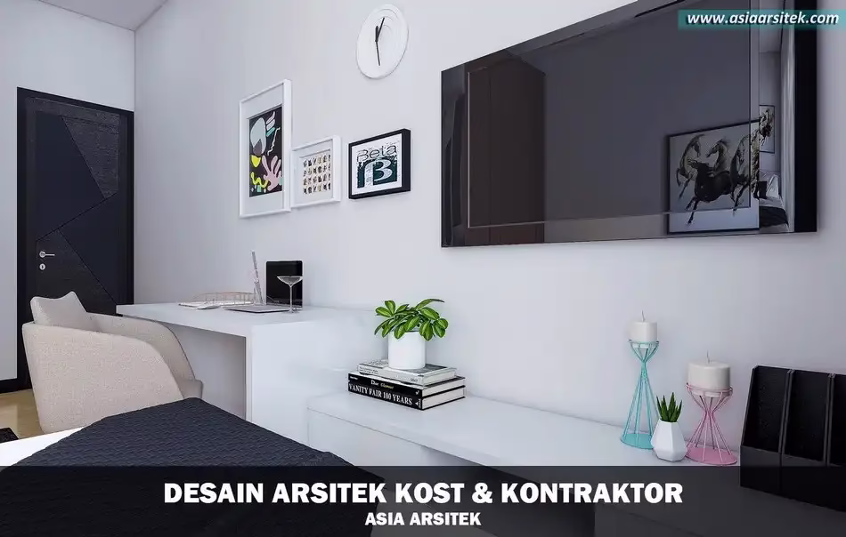 Desain Rumah Kost 55 Kamar