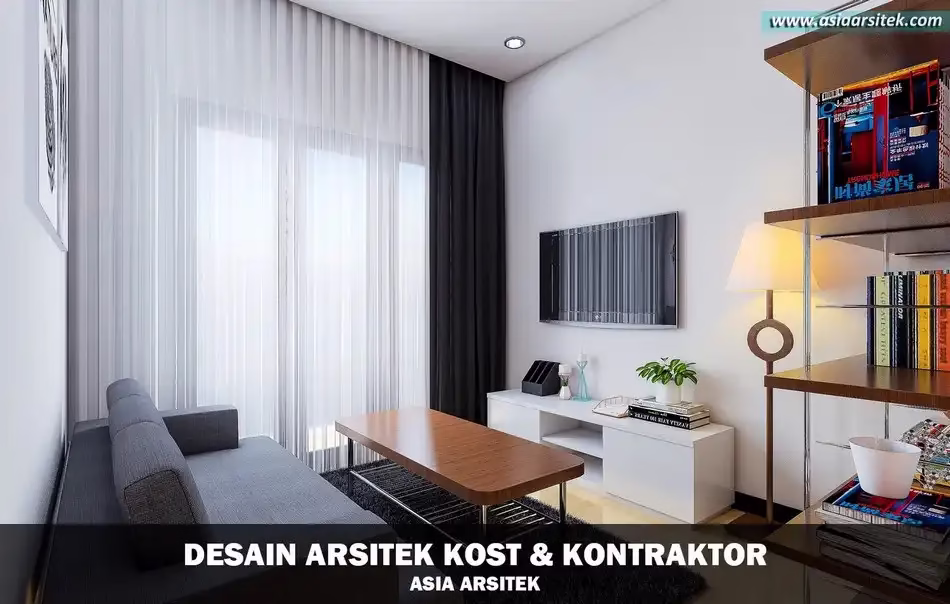 Desain Rumah Kost 55 Kamar