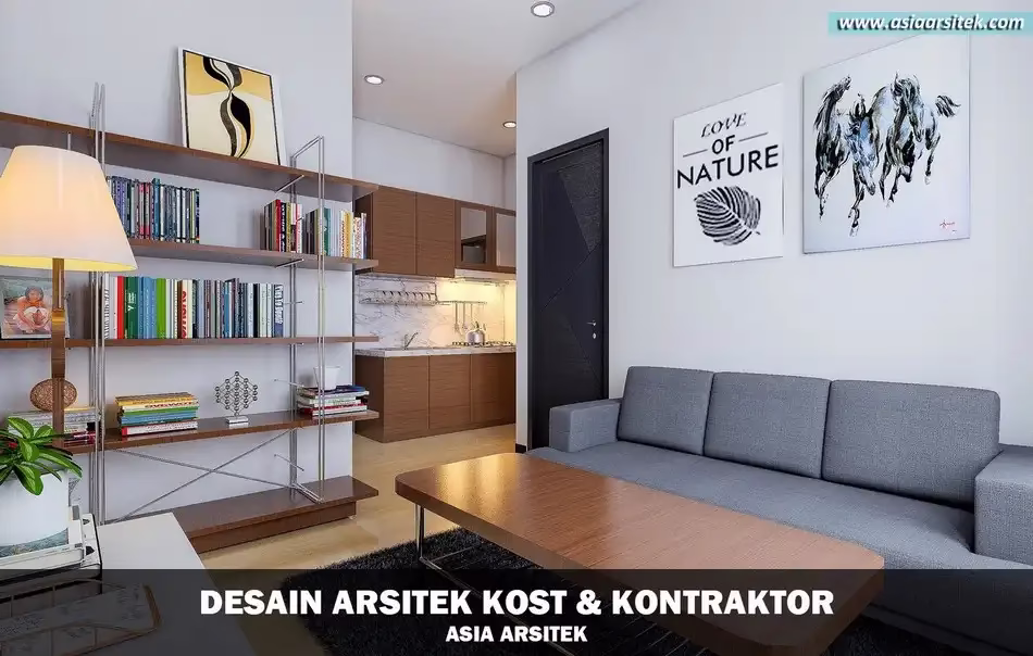 Desain Rumah Kost 55 Kamar