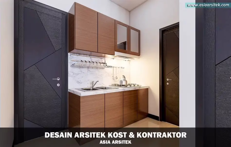 Desain Rumah Kost 55 Kamar