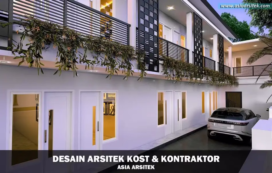 Desain Rumah Kost Modern
