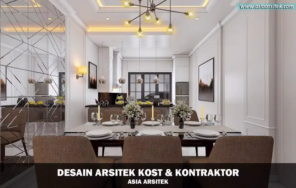 Desain Rumah Kost dan Masjid 3 Lantai Yogyakarta