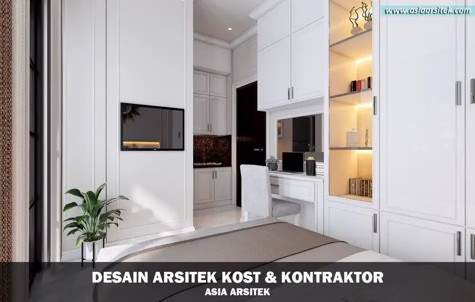 Desain Rumah Kost dan Masjid 3 Lantai Yogyakarta