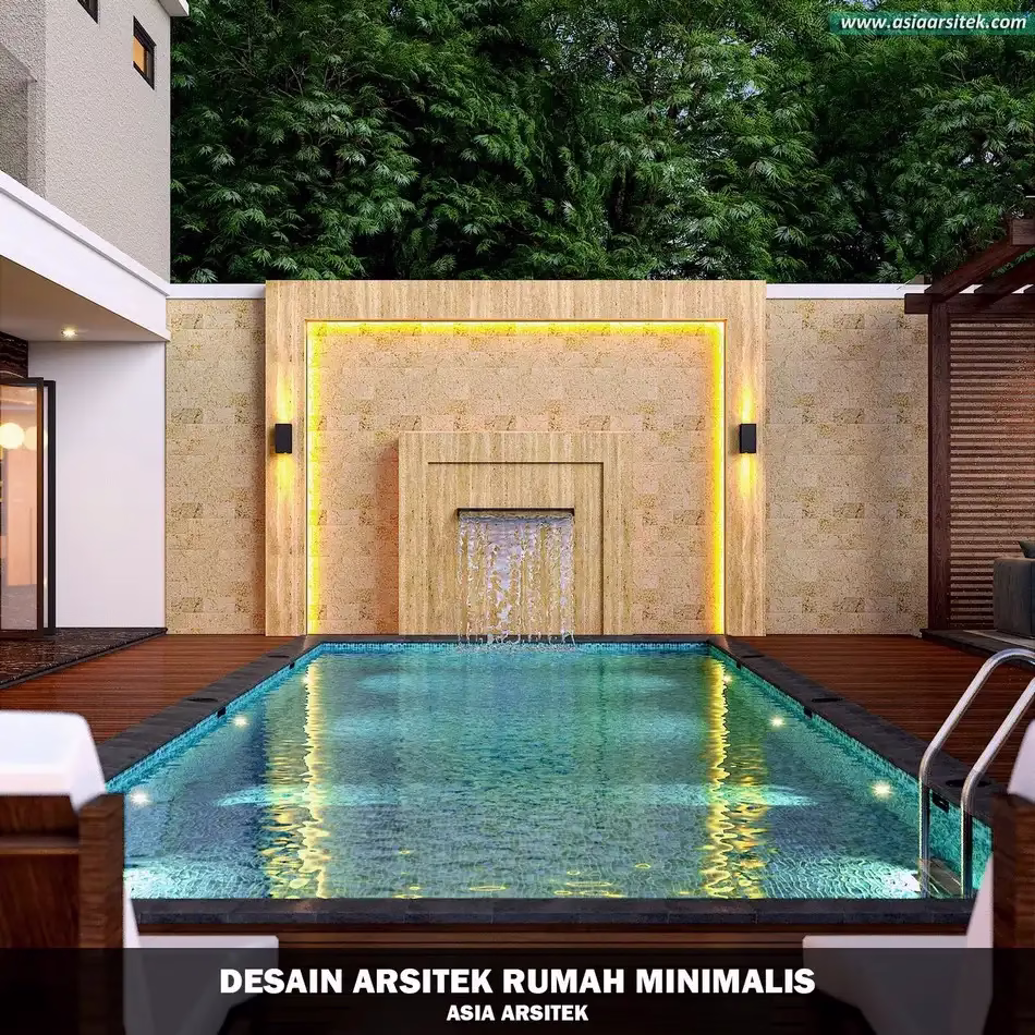 Desain Rumah Mewah Modern 3 Lantai di Bekasi
