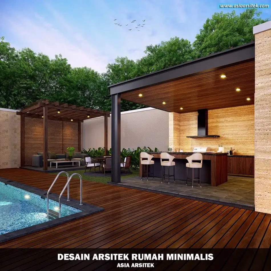 Desain Rumah Mewah Modern 3 Lantai di Bekasi