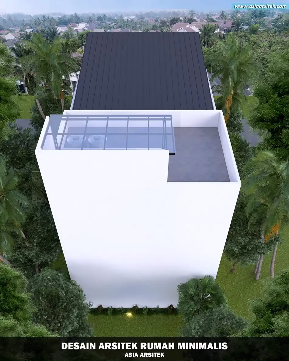 Desain Rumah Minimalis 3 Lantai Menteng Jakarta Selatan