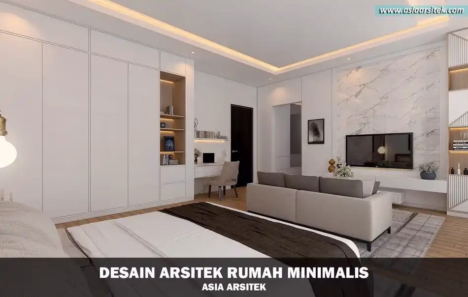 Desain Rumah Minimalis 3 Lantai Menteng Jakarta Selatan