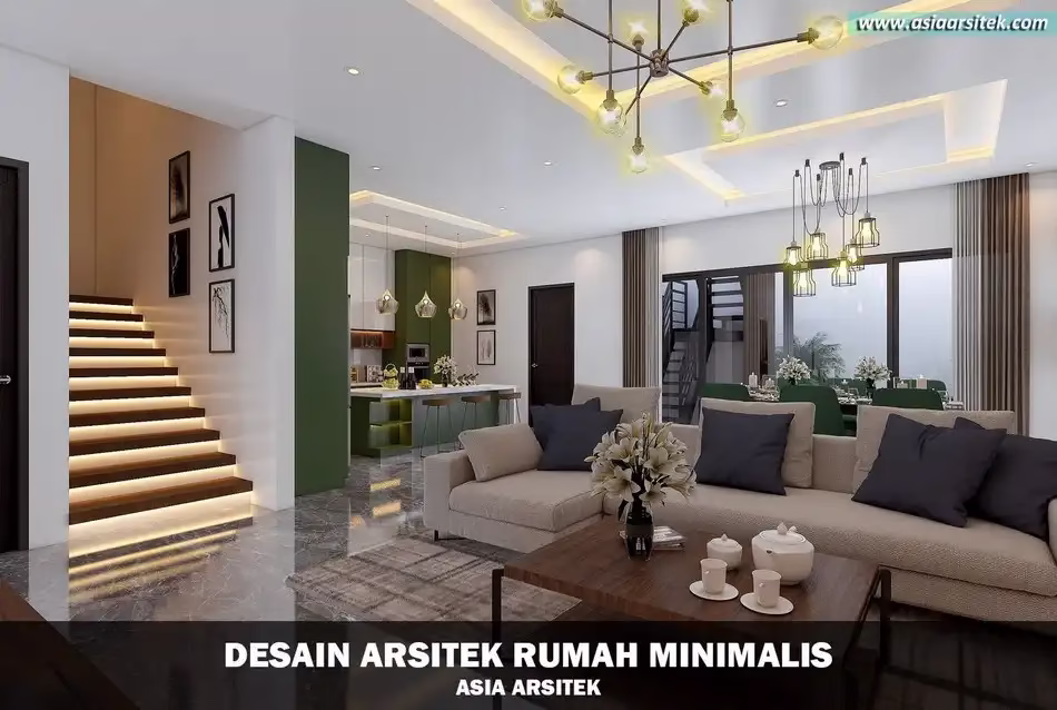 Desain Rumah Minimalis 3 Lantai Menteng Jakarta Selatan