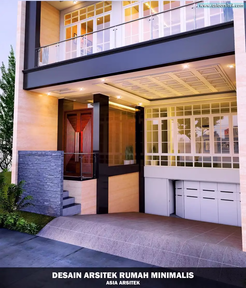 Desain Rumah Minimalis 4 Lantai