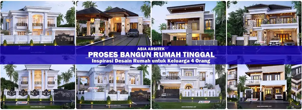 luas ideal rumah keluarga 4 orang