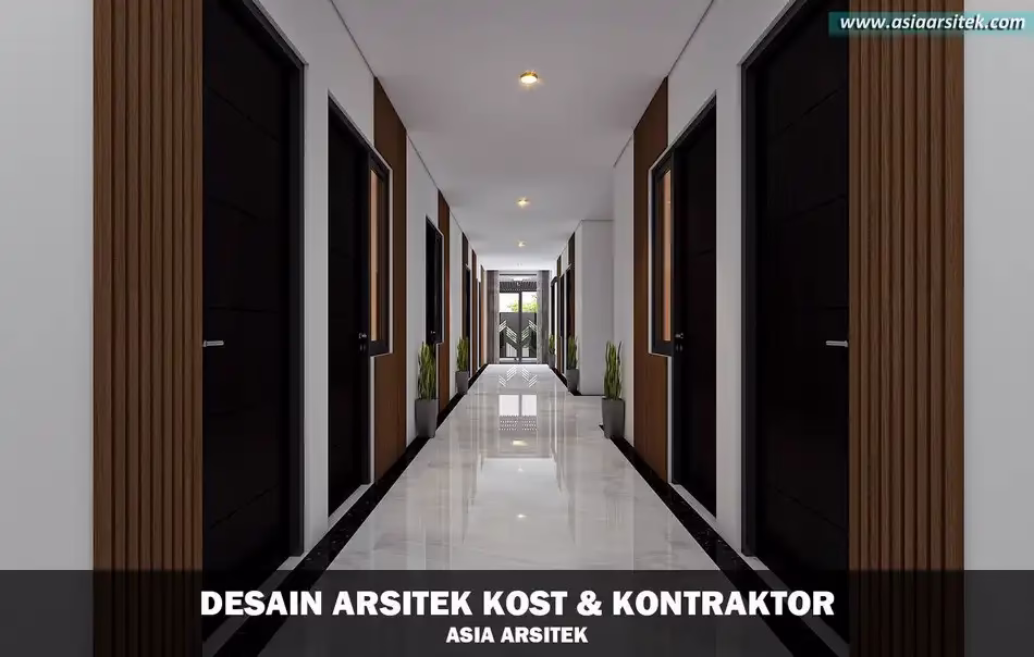 Jasa Desain Rumah Kost 5 Lantai Grogol