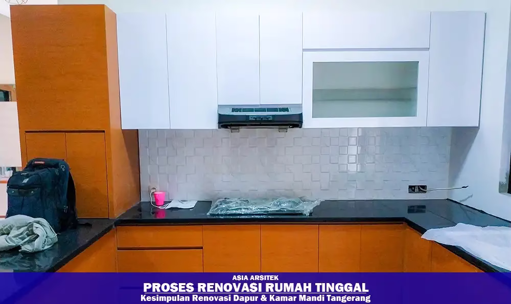 Renovasi Dapur & Kamar Mandi Tangerang