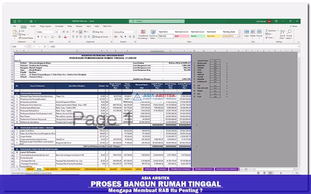 RAB Bangun Rumah Tangerang