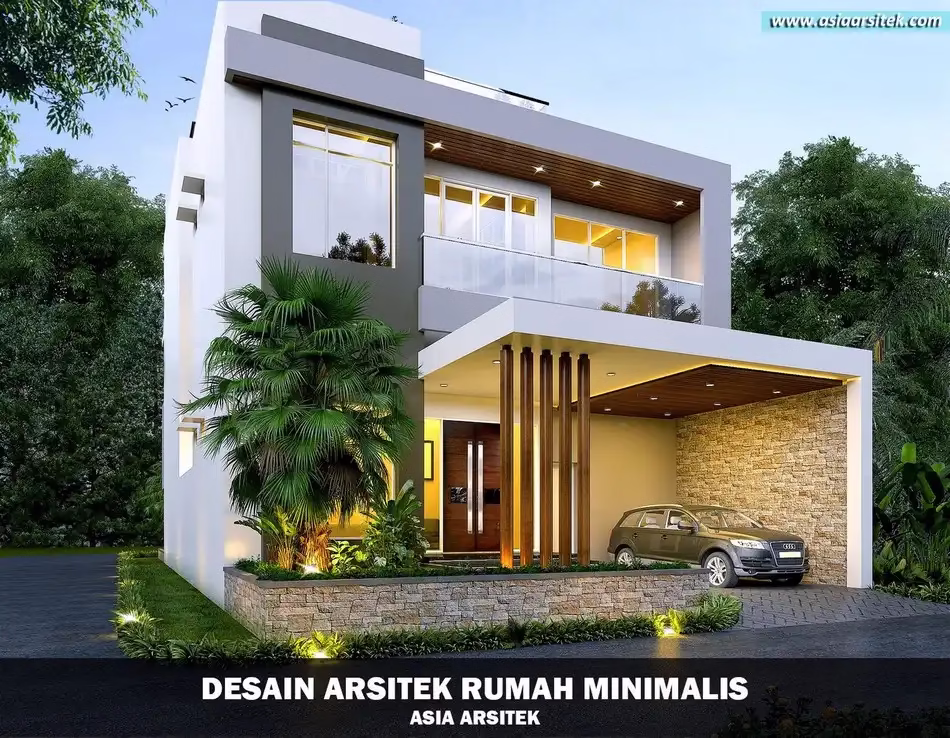 Rumah Hook Minimalis Modern di Karawaci