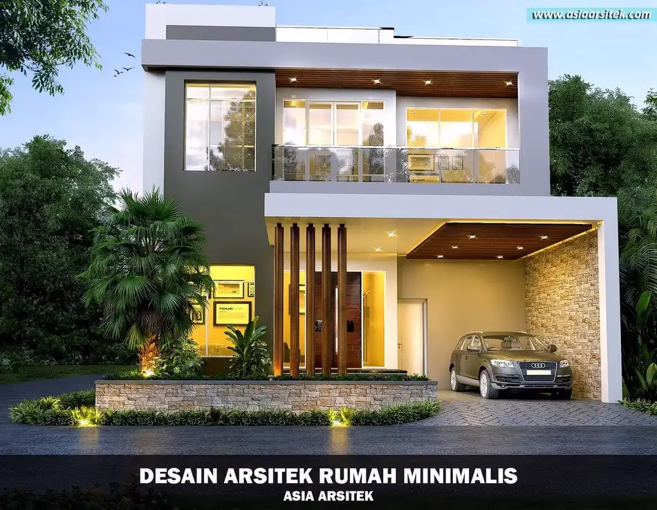 Rumah Hook Minimalis Modern di Karawaci