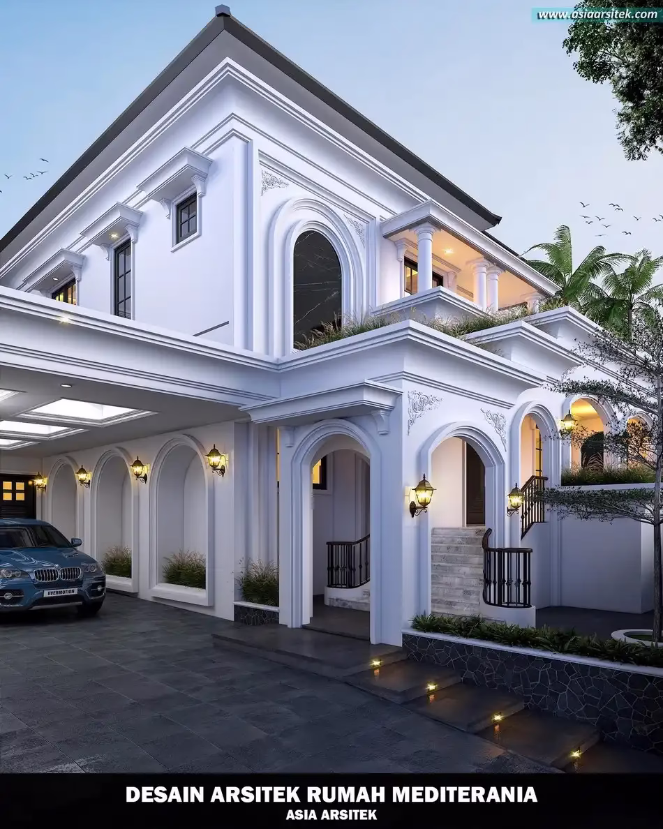 Rumah Mediterania 2 Lantai Cipete