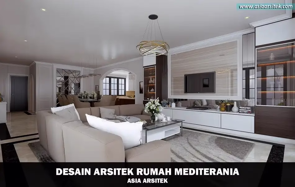 Rumah Mediterania 2 Lantai Cipete