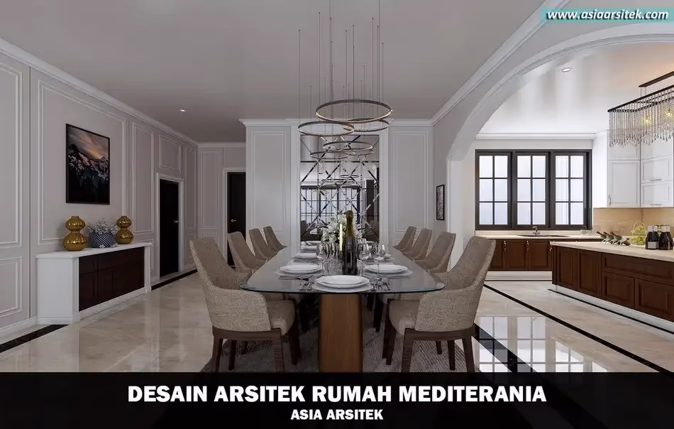 Rumah Mediterania 2 Lantai Cipete