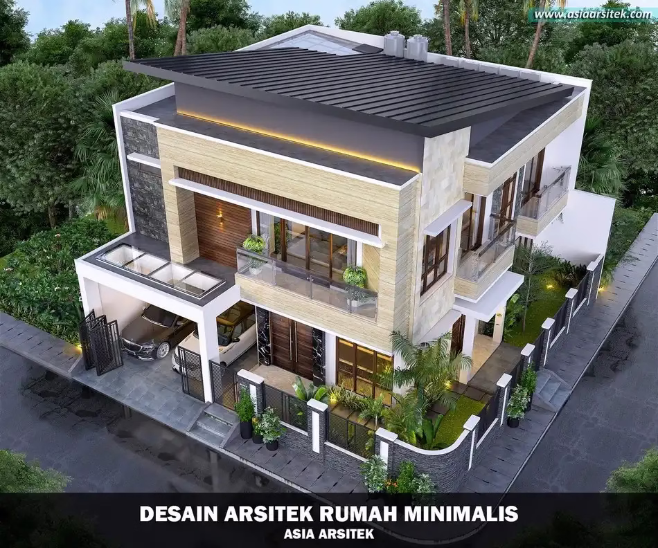 Rumah Mewah Hook Minimalis 2 Lantai Ciputat
