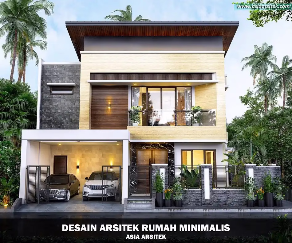 Rumah Mewah Hook Minimalis 2 Lantai Ciputat