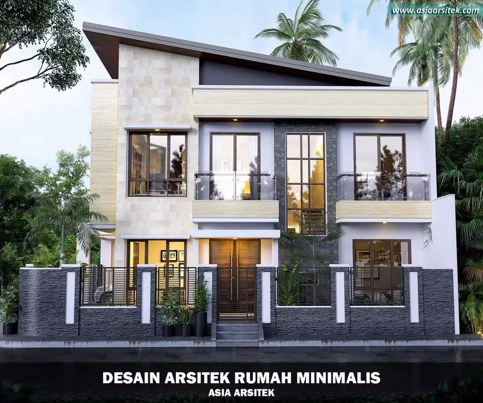 Rumah Mewah Hook Minimalis 2 Lantai Ciputat