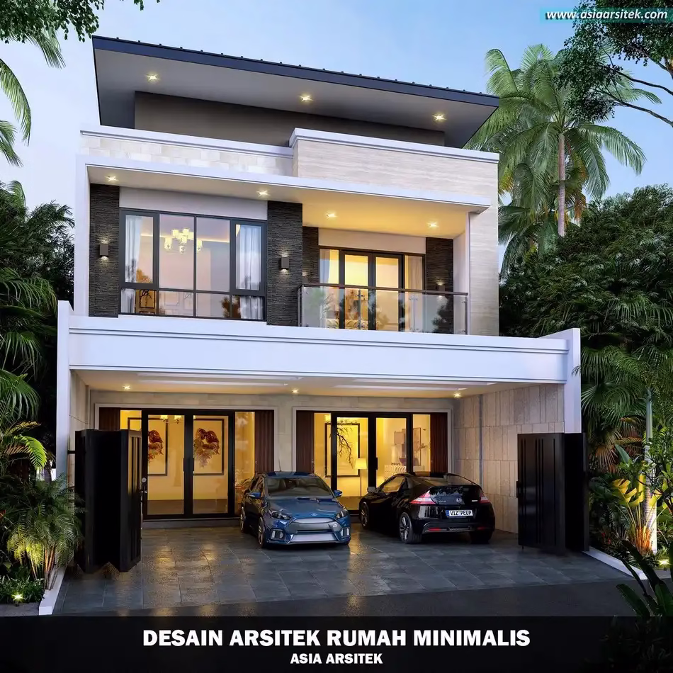 Rumah Minimalis 2 Lantai Cengkareng