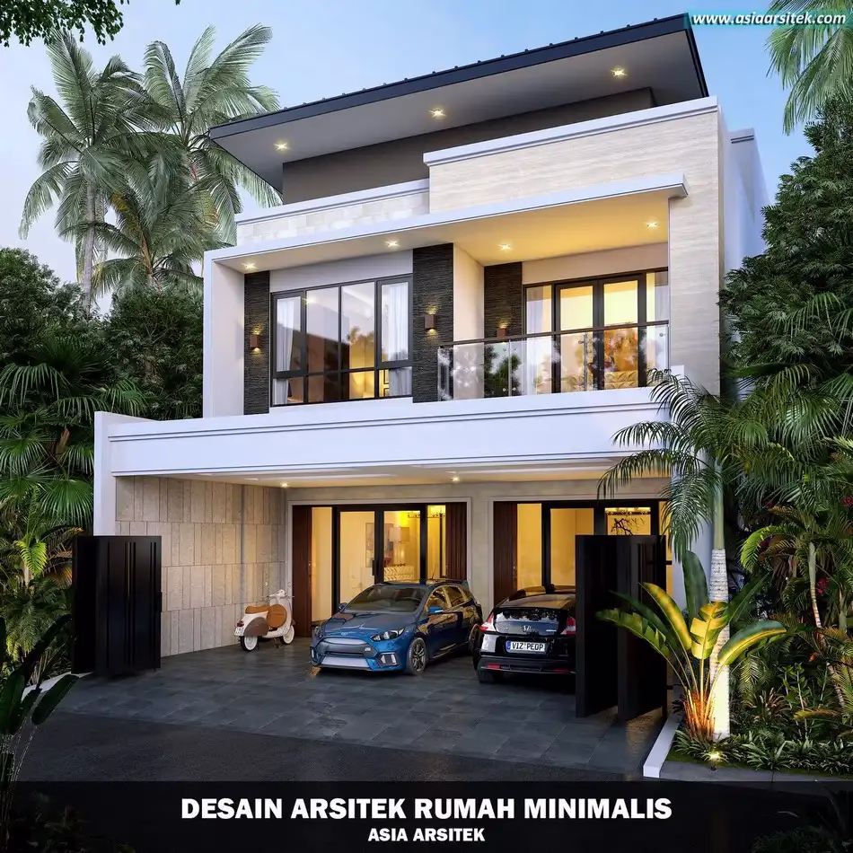 Rumah Minimalis 2 Lantai Cengkareng